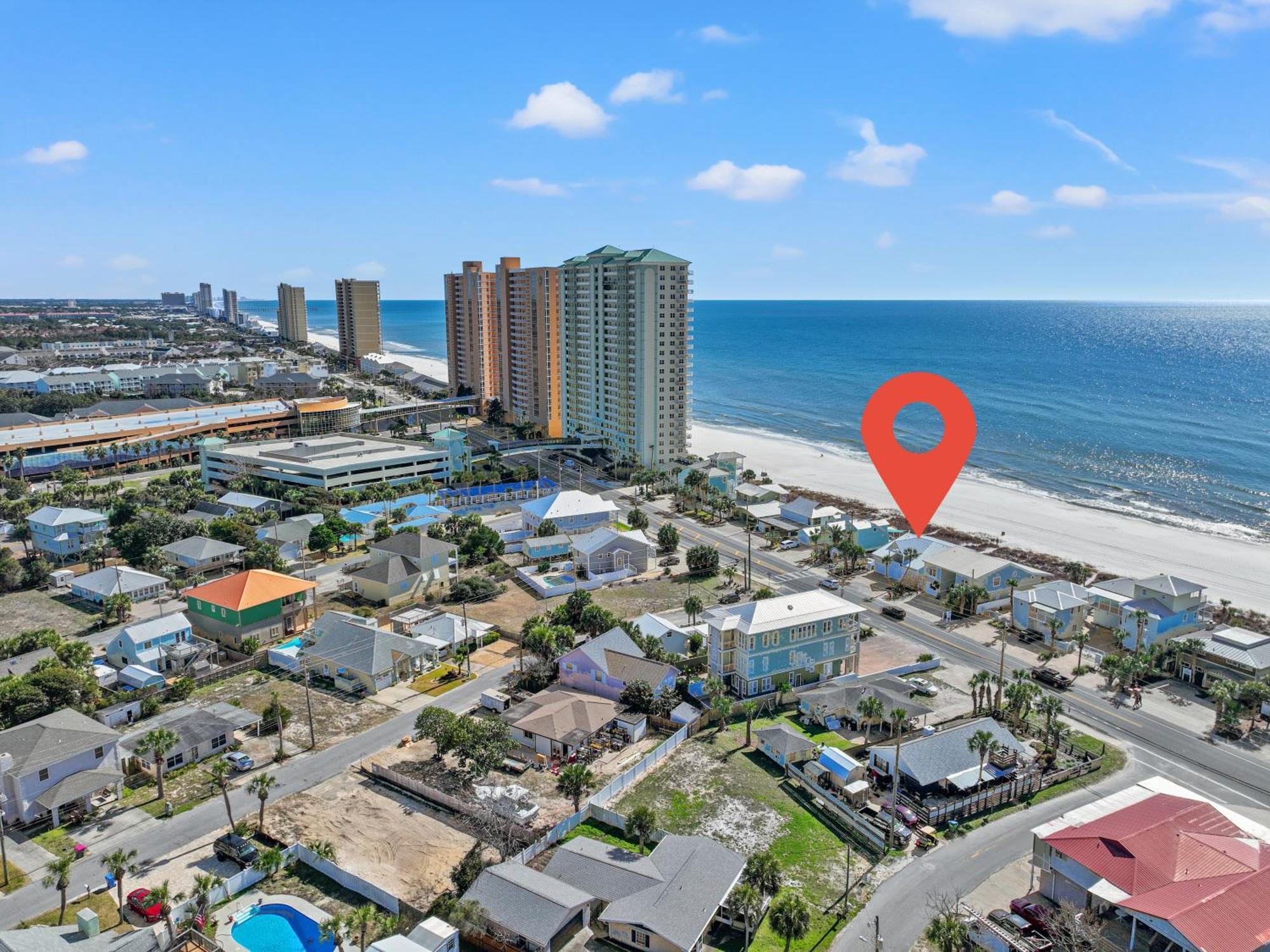 Luxury Gulf Front Property! Directly On The Beach! Sleeps 15! Panama City Beach Exterior foto